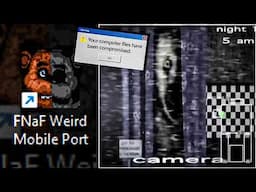 SO I PLAYED THE FNAF RANSOMWARE MOBILE GAME. (BIG mistake)