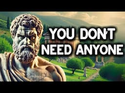 YOU WON'T NEED ANYONE IN YOUR LIFE WHEN YOU LEARN THIS | STOICISM