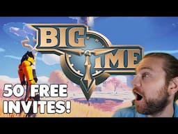 INVITE ONLY FREE TO PLAY GAME - 50 FREE INVITES! BIGTIME