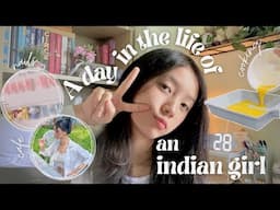 a day in my life 🍜🎧 | India (what i eat, cooking, organising)