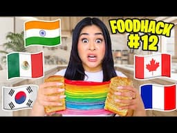 Testing Viral TikTok FOOD HACKS from Around the WORLD!