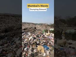 Mumbai’s Tallest Waste Dumping Ground 😱 #shorts