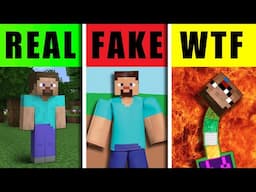 Playing WEIRD Fake Minecraft Games..