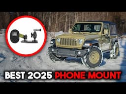 Best NEW Phone Mount for our 2025 Jeep Wrangler