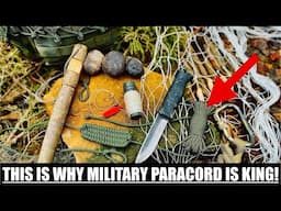 Learn 10 Ingenious Military Paracord Survival Skills!