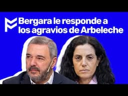 Bergara le responde a los agravios de Arbeleche