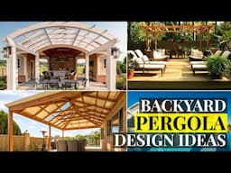 Beautiful Pergola Design Ideas for Your backyard Garden