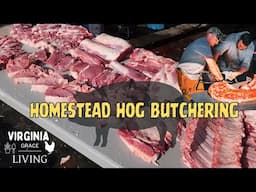 Homestead Hog Butchering - YOU CAN DO IT!