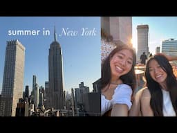 summer vlog in new york !! lots of matcha and seeing joe hisaishi