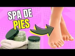 ¡SPA de pies! ¿Pies hinchados, cansados y ADOLORIDOS? 🦶😞 Prepara estas ¡Sales REFRESCANTES! 😁