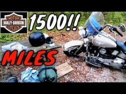 1500 MILES On A 30 Year OLD HARLEY Davidson 1994 Heritage Softail Nostalgia FLSTN #CycleElectric