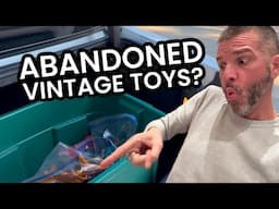 An Abandoned Box of Vintage Toys Worth $500! #vintagetoys #toyhunter