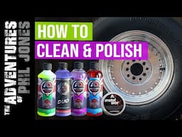 How to Clean and Polish Car Wheels