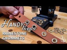 How to Install Rhinestone Grommets Using the HandyPress®