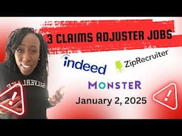 I'm a Claims Adjuster I Found GREAT Jobs to Apply to Even w/No Experience