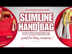 Stylish Slimline Hand Bag Gift Bag | Valentines Series 2025! | Great for Many Occasions!