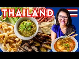 Traditional THAI FOOD Tour in Chiang Mai 🇹🇭 What to Eat in Thailand!