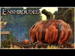 Enshrouded: Building a Small Pumpkin House