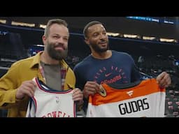 Ducks Captain Gudas Visits LA Clippers