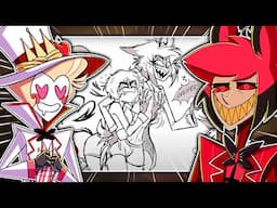 Alastor and Lucifer REACT to MORE RADIOAPPLE ANIMATICS in Hazbin Hotel