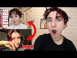 *NO BLEACH* Natural Brown to Deep Red Hair Transformation at Home