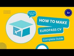 How to create a Europass CV | Europass CV Online | Europass CV Format | Europass CV Kaise banaye