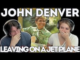 SHE COMPLETELY LOST IT!! | JOHN DENVER - Leaving On A Jet Plane | FIRST TIME COUPLE REACTION