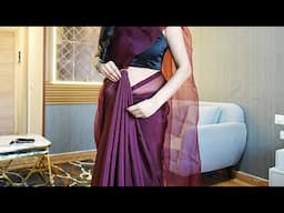 Bollywood basic saree draping tutorials || Learn to wear a sari perfectly by yourself