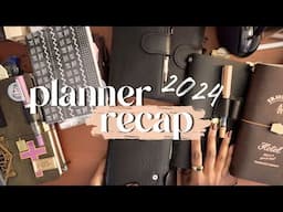 2024 Planner Recap | What worked and what didn't work this year