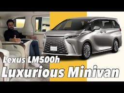 Back Seat of Most Luxury Minivan Lexus LM500h | Review and Price in Japan