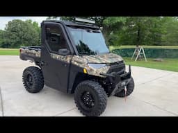 USED 2021 POLARIS RANGER XP 1000 NORTHSTAR ULTIMIATE AC/HEAT NAVIGATION STREE LEGAL SETUP FOR SALE