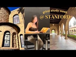 *intense* grind week at Stanford - study with me