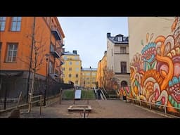 Stockholm - Södermalm Walking Tour LIVE - Happy New Year ✨️🎉 #685