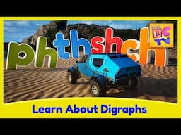 Learn About Digraphs for Kids with Cars and Monster Trucks