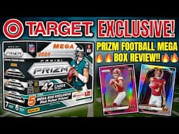 *TARGET EXCLUSIVE!🚨 2024 PRIZM FOOTBALL MEGA BOX REVIEW!🏈