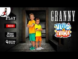 Play as Vlad and Niki in Granny gameplay