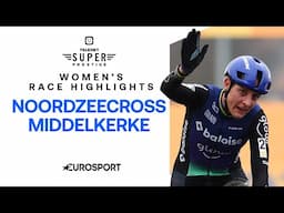 WHAT A WAY TO END THE SEASON! 🔥 | 2025 Superprestige Middelkerke Noordzeecross Women's Highlights