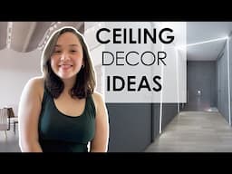 5 Affordable Ceiling Decor Ideas - Besides super Easy!