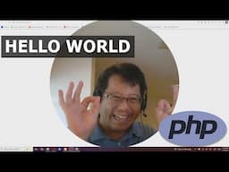 The Simplest PHP Hello World Tutorial Video in 2025