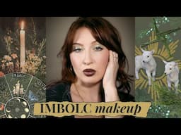 Soft Goth Spring Makeup for Imbolc | Welcoming the First Signs of Spring