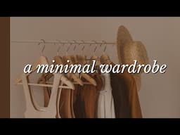 5 Gamechanging Tips For a More Minimal Wardrobe (not extreme)