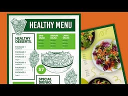 Design Workshop - Salad Bar Menu Design