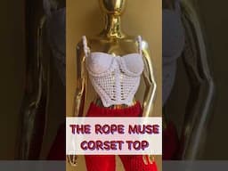 The Perfect CORSET TOP Tutorial is NOW LIVE #corset #corsettop #muse #meshcorset #overbustcorset