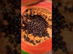 Black Pearls found in a fruit?!?