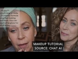 Asking Chat AI for Makeup Tutorial | Step by Step