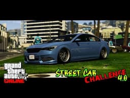 GTA 5 Online - CAR MEET "STREET CAR CHALLENGE 4.0" | PS5 Rockstar Editor