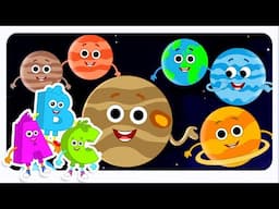 Planets Song, Learning Videos And Nursery Rhymes for Kids by Mr Alphabet