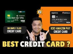 SBI Simply Click Credit card VS Amazon Pay icici Credit card | icici amazon pay vs sbi simply click