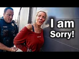 When Entitled Grandmas Try To Fight Cops