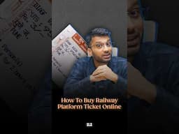 How to Buy Railway Platform Ticket Online | #TutorialTuesdays Ep. 15